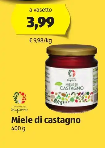 ALDI Miele di castagno 400g offerta