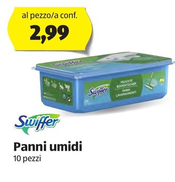 ALDI Swiffer Panni umidi 10 pezzi offerta