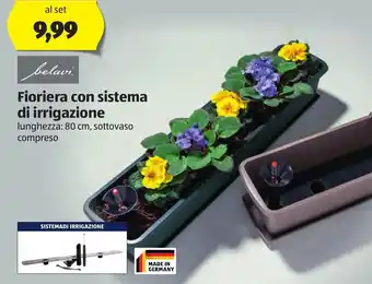 ALDI Belavi Fioriera con sistema di irrigazione offerta