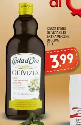Sigma Costa d'Oro Olivizia Olio Extra Vergine di Oliva 1lt. offerta