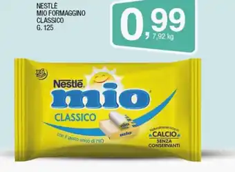 Sigma Nestlé Mio Formaggino Classico 125g offerta
