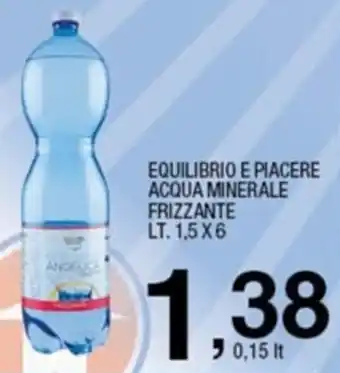 Sigma Equilibrio & Piacere Acqua Minerale Frizzante 1,5lt x 6 offerta