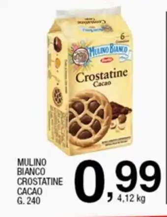 Sigma Mulino Bianco Crostatine Cacao 240g offerta