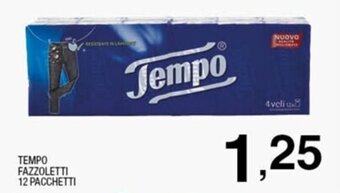 Sigma Tempo Fazzoletti 12 Pacchetti offerta