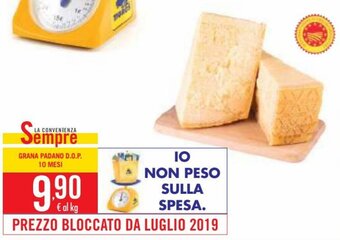 Tigros Grana Padano D.O.P. 10 Mesi offerta