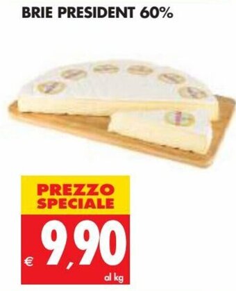 Tigros Brie Prèsident 60% offerta