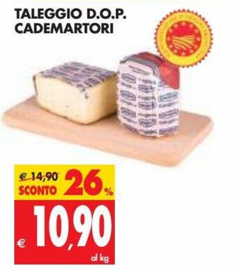 Tigros Cademartori Taleggio D.O.P. offerta