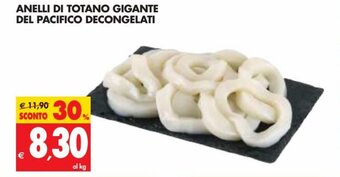 Tigros Anelli di Totano Gigante del Pacifico Decongelati offerta