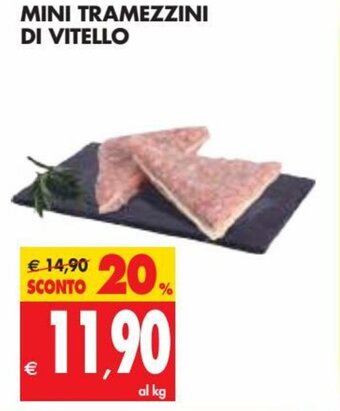 Tigros Mini Tramezzini di Vitello offerta