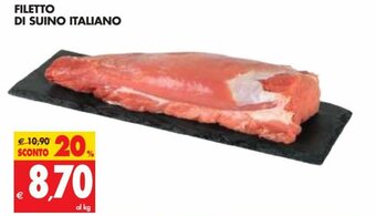 Tigros Filetto di Suino Italiano offerta