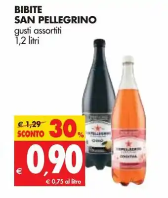 Tigros San Pellegrino Bibite 1,2 litri offerta