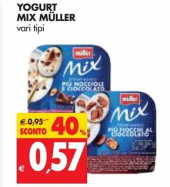 Tigros Müller Mix Yogurt offerta