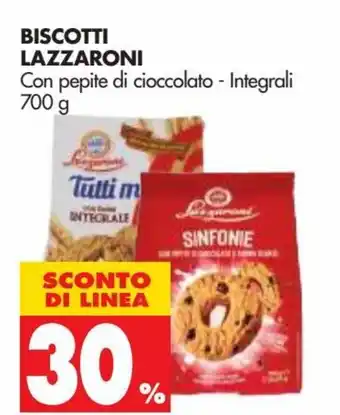 Tigros Lazzaroni Biscotti 700g offerta