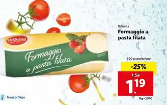 Lidl Milbona Formaggio a pasta filata 300g offerta