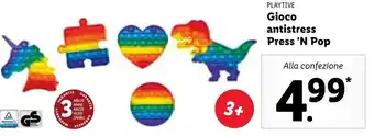 Lidl Playtive Gioco antistress Press 'N Pop offerta