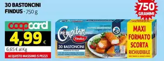 Findus 30 Bastoncini 750 g