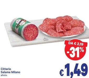 A&O Citterio Salame Milano offerta