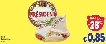 A&O Président Brie Francese offerta