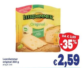 A&O Leerdammer original 350g offerta