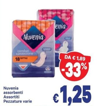 A&O Nuvenia assorbenti Assortiti Pezzature varie offerta
