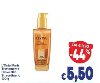 A&O L'Oréal Paris Trattamento Elvive Olio Straordinario 100g offerta
