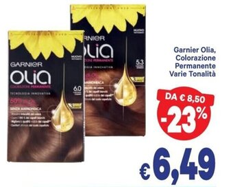 A&O Garnier Olia, Colorazione Permanente Varie Tonalità offerta