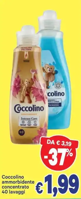 A&O Coccolino ammorbidente concentrato 40 lavaggi offerta