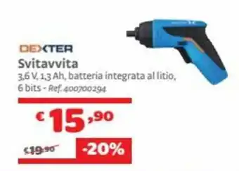 Bricocenter Dexter Svitavvita offerta