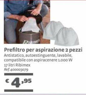 Bricocenter Prefiltro per aspirazione 2 pezzi offerta
