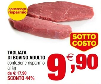 Iperal Tagliata Di Bovino Adulto offerta