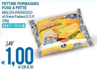 MD Discount Fettine Formaggio Fuso a Fette 200g offerta