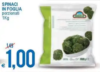 MD Discount Spinaci in foglia 1kg offerta
