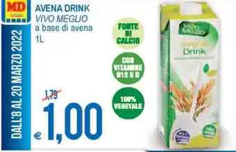 Vivo Meglio Avena Drink 1l