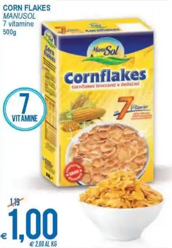 MD Discount Manusol Corn Flakes 500g offerta