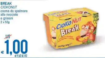 MD Discount Cioko Nut Break 2 x 52g offerta