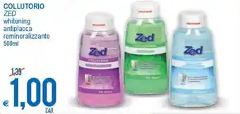 MD Discount Zed Collutorio 500ml offerta