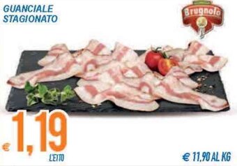MD Discount Guanciale Stagionato offerta
