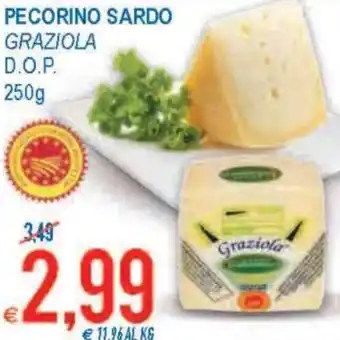 MD Discount Graziola Pecorino Sardo D.O.P. 250g offerta