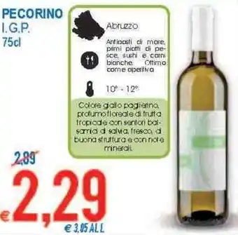 MD Discount Pecorino I.G.P. 75cl offerta