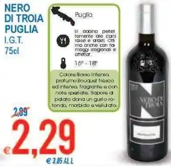 MD Discount Nero di Troia Puglia I.G.P. 750ml offerta