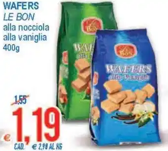 MD Discount Le Bon Wafers 400g offerta