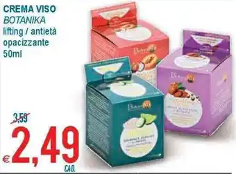 MD Discount Botanika Crema Viso 50ml offerta