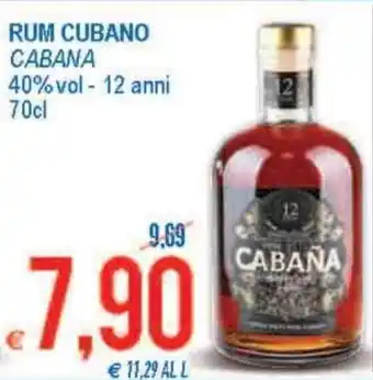 Cabaña Rum Cubano 70cl