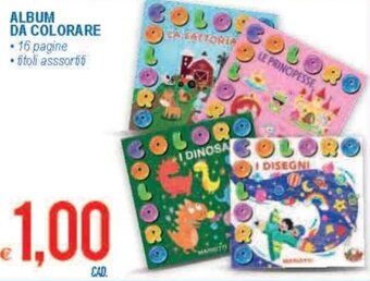 MD Discount Album da Colorare offerta