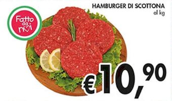 Coal Hamburger Di Scottona offerta