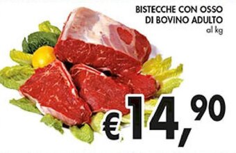 Coal Bistecche Con Osso Di Bovino Adulto offerta