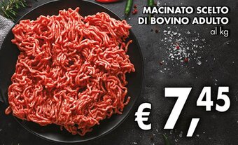 Coal Macinato Scelto Di Bovino Adulto offerta