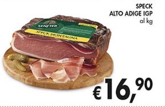 Coal Speck Alto Adige IGP offerta