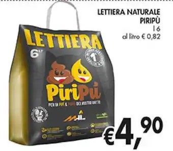 Coal Lettiera Naturale Piripù l 6 offerta