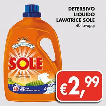 Coal Sole Detersivo Liquido Lavatrice offerta